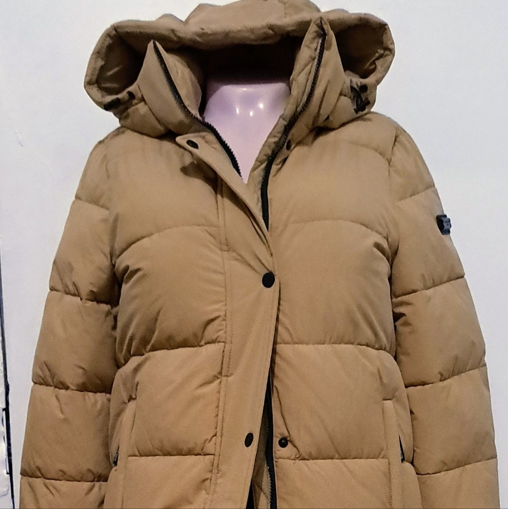 Black BCBGaxazria Puffer Down Coat
